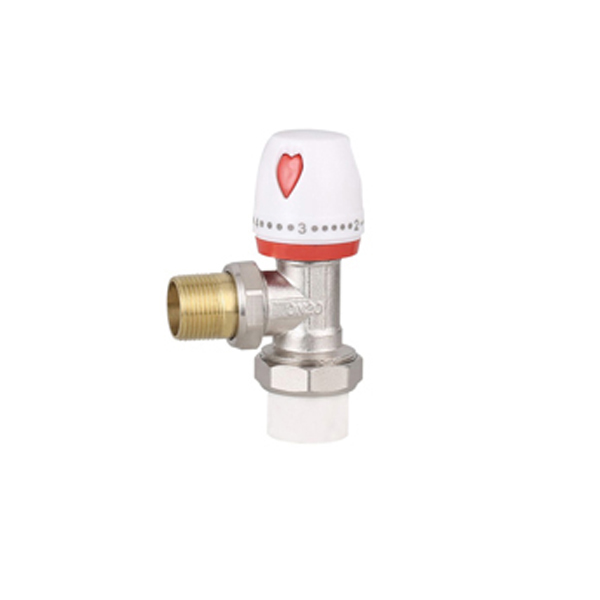 brass angled thermostatic radiator valves 1/2-4 inch ppr
