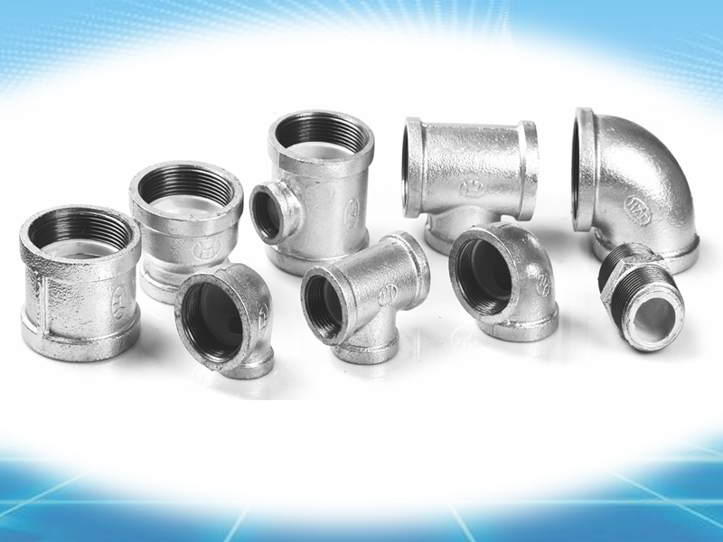 flanges and pipe fittings suppliers-malleable iron pipe fittings
